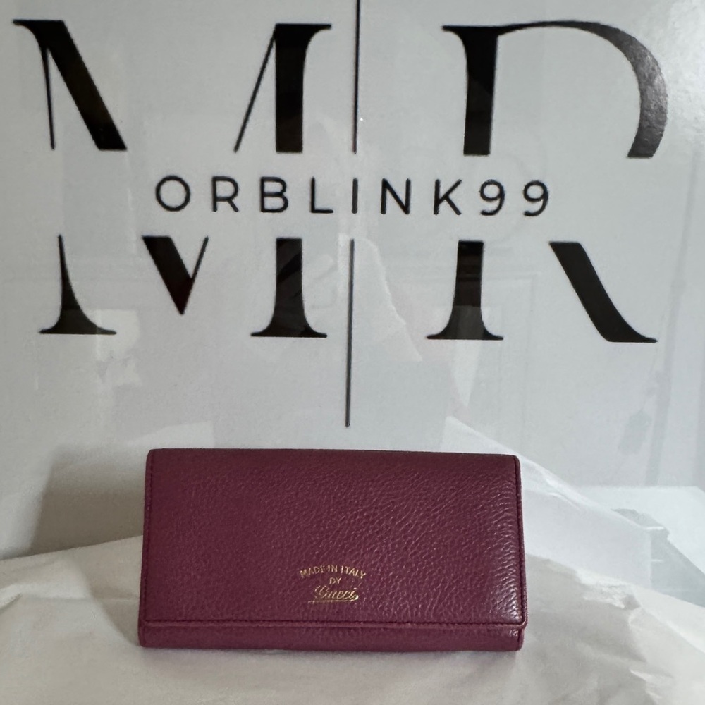 Gucci Authentic Long Wallet For Women